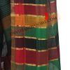 Green Color Kota Mangalagiri Handloom Cotton saree- Pallu view