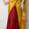 red-with-mustard-uppada-silk-saree-front-view