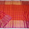 uppada checks silk saree-2